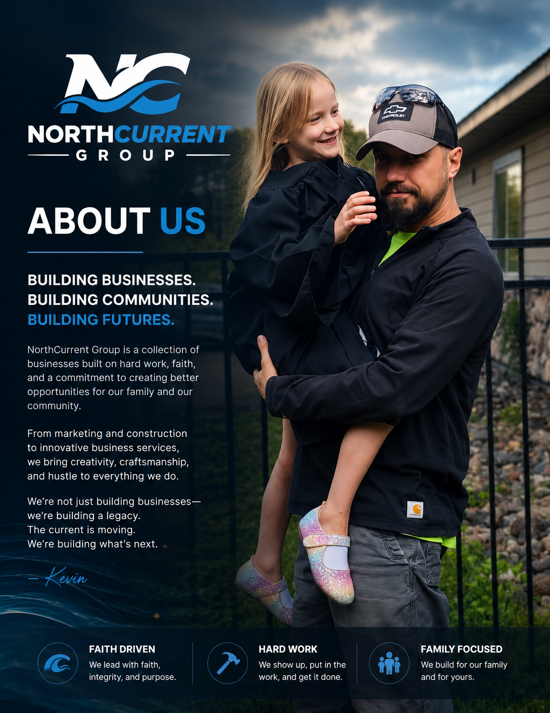 About North Current Group — Kevin Jensen, Founder